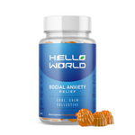 Load image into Gallery viewer, Hello World | Stress | Anxiety | Relief| Mango Pineapple Gummy
